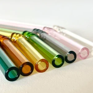 glass straws