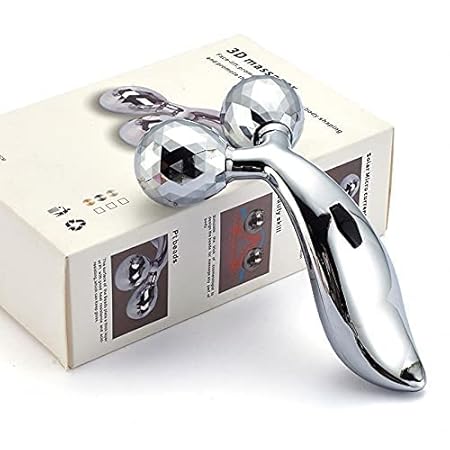 3d manual roller massager portable handheld shaping and firming leg face 360 rotation massage instrument tool 3d roller massager y shape 360 rotate face lifting wrinkle remover beauty skin care tool silver 3d manual roller massager portable handheld shaping and firming leg face 360 rotation massage instrument tool 3d roller massager y shape 360 rotate face lifting wrinkle remover beauty skin care tool silver
