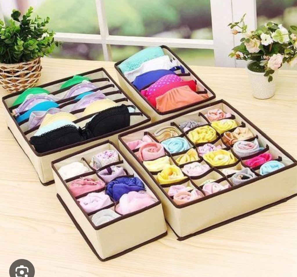 underwear socks storage organizer with lids foldable closet drawer divider 24 cells, storage box for socks underwear underwear socks storage organizer with lids foldable closet drawer divider 24 cells, storage box for socks underwear